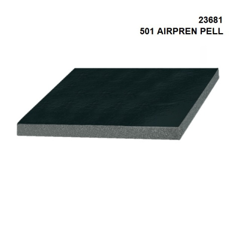 40 mm - AIRPREN 501 PELL BLACK (biały) - Płyta 1x2 m, dźwiękochłonna z otwartymi porami, wymiary. Hmm. 25 kg/m3 (-70°/+110°C)