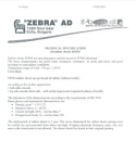 4 mm - EPDM 60 Z - Guma bez wkładki, odporna na działanie chemikaliów i starzenie, szerokość 1200 mm (-10°/+120°C) 7 MPa