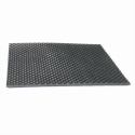 3 mm - Wykładzina gumowa ryflowana SBR 65°Sh, szerokość 1200 mm -30°/+70°C - piramida