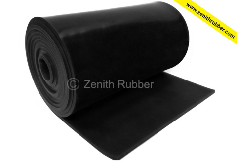 5 mm - SBR 70 E - Black Miami- Szerokość gumy 1200 mm do ogólnego stosowania bez/z wkładkami (-30°/+70°C)
