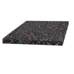 8 mm - KARGOTEC PLUS - Guma antypoślizgowa z recyklingu, szerokość 1250 mm, 1000 kg/m³