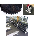 6 mm - PODŁOGI SPORTOWE 20343* - Guma antypoślizgowa z recyklingu SBR/EPDM 20% szerokość 1250 mm, 980 kg/m³