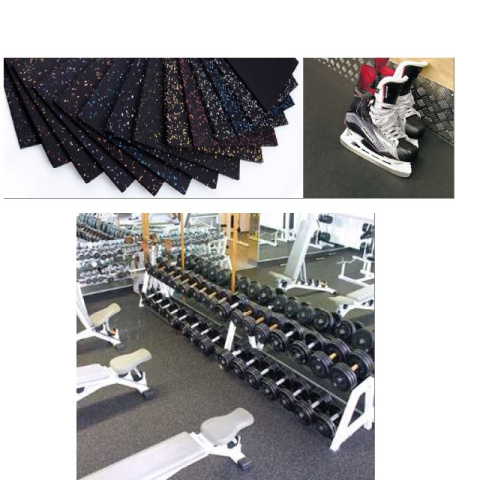 6 mm - PODŁOGI SPORTOWE 20343* - Guma antypoślizgowa z recyklingu SBR/EPDM 20% szerokość 1250 mm, 980 kg/m³ 6 mm - PODŁOGI SPORTOWE 20343* - Guma antypoślizgowa z recyklingu SBR/EPDM 20% szerokość 1250 mm, 980 kg/m³
