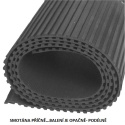 3 mm - Wykładzina gumowa ryflowana SBR 65°Sh, grubość 3 mm, szerokość 1200 mm