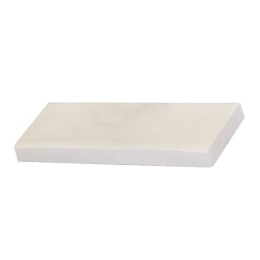 6 x 15 mm - PROFIL Z SILIKONU BIAŁEGO , PROSTOKĄTNY 60° ShA