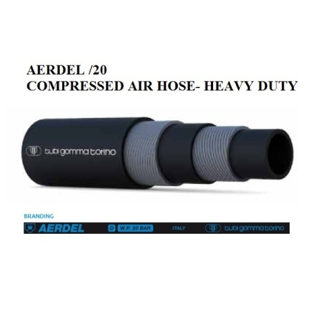 19 mm - AERGEN W.P. 20 BAR D - Wąż tłoczny do powietrza i cieczy