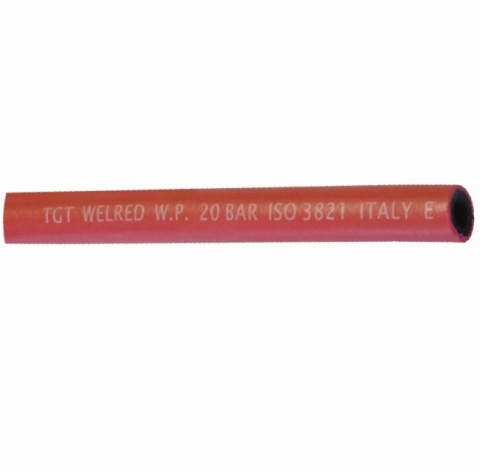 8 mm - WELRED 20 BAR - ISO 3821 - ACETYLEN