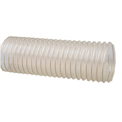 120 mm - POLIURETANO FLEX® H - Wąż FDA do odsysania substancji ściernych, wodoodporny - 1,1 mm