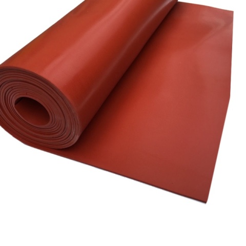 3 mm - SILIKON -VIKING - FDA czerwona guma 60°Sh, szerokość 1200 mm (-90°/+230°C)