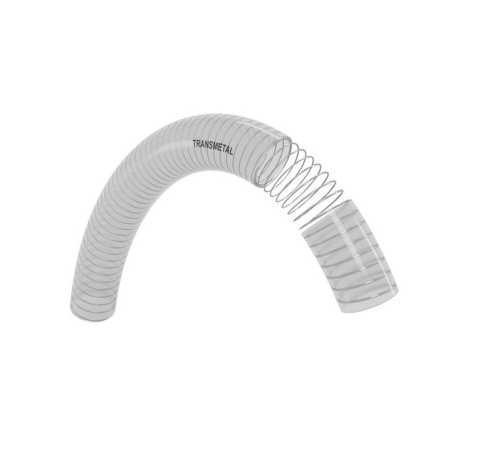 40 mm - TRANSMETAL	PU - Wąż PVC z warstwą PU do transportu granulatów