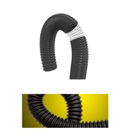 60 mm - ESPIROPRENO® - Wąż do odprowadzania gorącego powietrza i oparów -40°C do +135°C